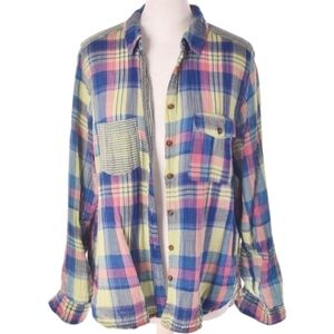 L.O.G.G by H&M Button Down Flannel Size‎ 4